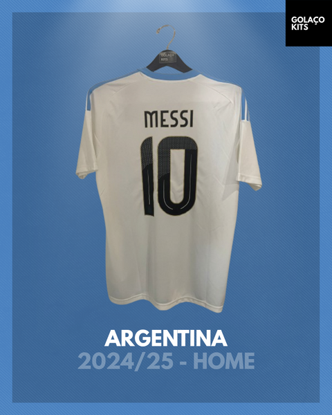 Argentina 2024/25 - Home - Messi #10 *BNWT*
