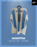 Argentina 2024/25 - Home - Di Maria #11 *PLAYER ISSUE*