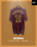 Arsenal 2005/06 - Home - Senderos #20 *MATCH ISSUE*