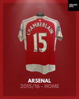Arsenal 2015/16 - Home - Chamberlain #15