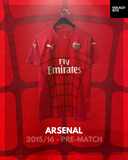Arsenal 2015/16 - Pre-Match