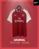 Arsenal 2017/18 - Home