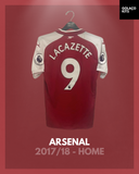 Arsenal 2017/18 - Home - Lacazette #9