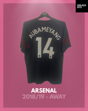 Arsenal 2018/19 - Away - Aubameyang #14
