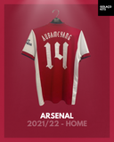 Arsenal 2021/22 - Home - Aubameyang #14