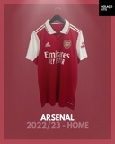 Arsenal 2022/23 - Home *BNWOT*