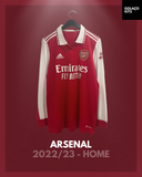 Arsenal 2022/23 - Home - Long Sleeve *BNWOT*