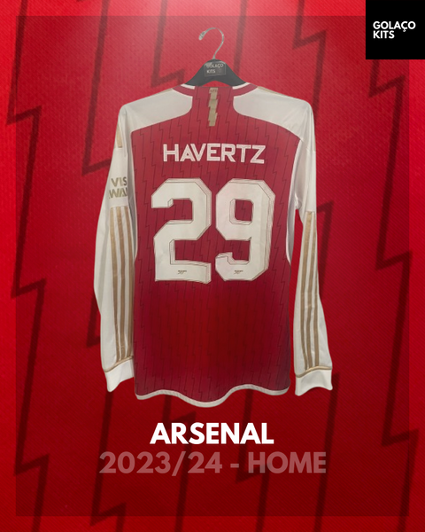 Arsenal 2023/24 - Home - Long Sleeve - Havertz #29