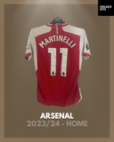 Arsenal 2023/24 - Home - Martinelli #11 *PLAYER ISSUE*