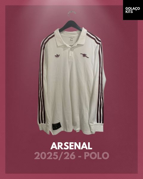 Arsenal 2025/26 - Polo - Long Sleeve