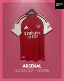 Arsenal 2026/27 - Home *PLAYER ISSUE*