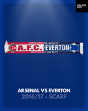 Arsenal vs Everton 2016/17 EPL - Scarf
