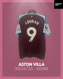 Aston Villa 2024/25 - Home - J. Duran #9