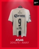 Atlas 2010/11 - Away - Alferez #9 *MATCH ISSUE*
