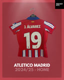 Atletico Madrid 2024/25 - Home - J. Alverez #19