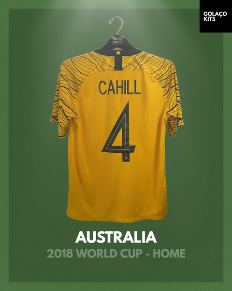 Australia 2018 World Cup - Home - Cahill #4