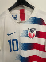 USA 2018 - Home - Pulisic #10 *PLAYER ISSUE*
