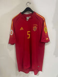 Spain 2004 Euro Cup - Home - Puyol #5