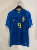 Brazil 2018 World Cup - Away - G. Jesus #9