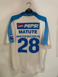 Cruz Azul 2000/02 - Away - Matute #28 *MATCH ISSUE*