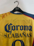 America 2007/08 Copa Sudamericana Final - Home - Long Sleeve - S. Cabañas #9 *MATCH ISSUE* *AUTOGRAPHED*