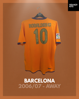 Barcelona 2006/07 - Away - Ronaldinho #10