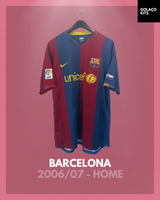 Barcelona 2006/07 - Home