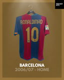 Barcelona 2006/07 - Home - Ronaldinho #10