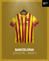 Barcelona 2013/14 - Away