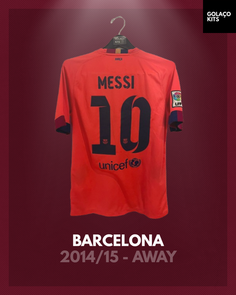 Barcelona 2014/15 - Away - Messi #10