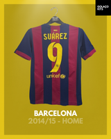 Barcelona 2014/15 - Home - Suarez #9