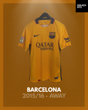 Barcelona 2015/16 - Away