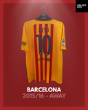Barcelona 2015/16 - Away - Messi #10