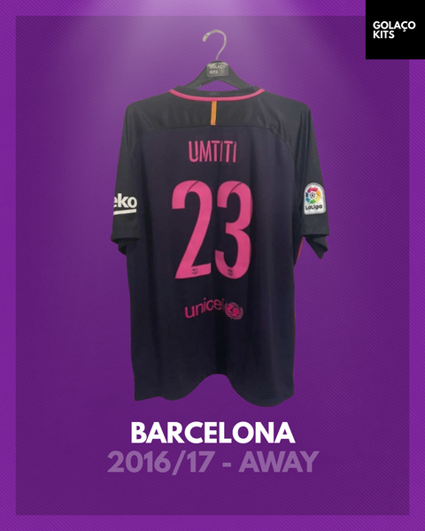 Barcelona 2016/17 - Away - Umtiti #23