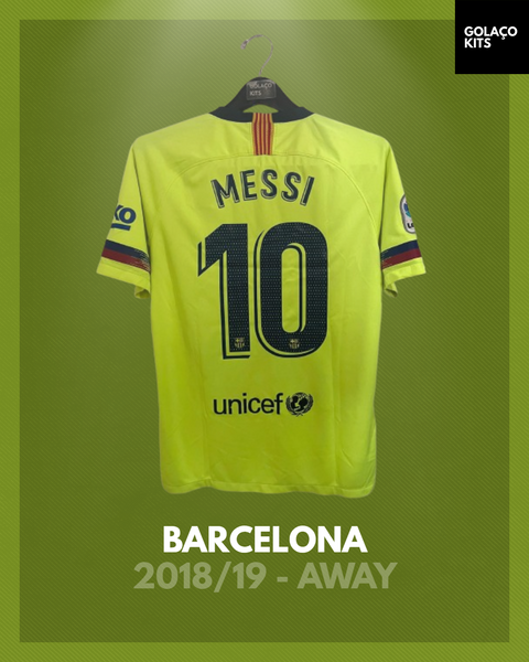 Barcelona 2018/19 - Away - Messi #10