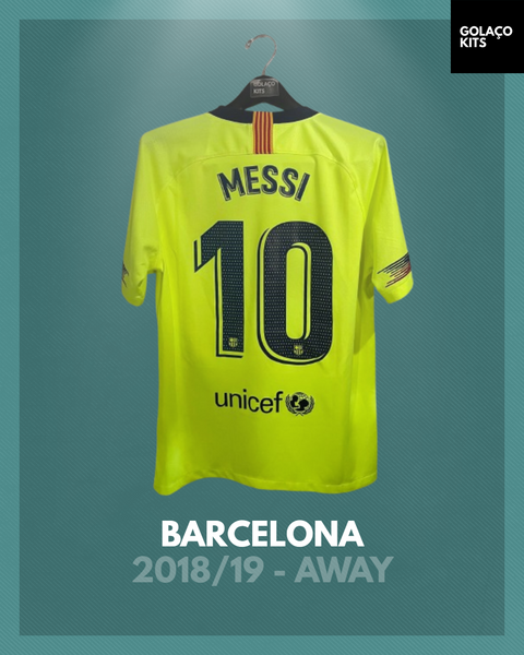 Barcelona 2018/19 - Away - Messi #10