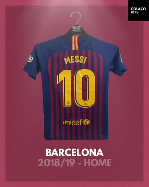 Barcelona 2018/19 - Home - Messi #10