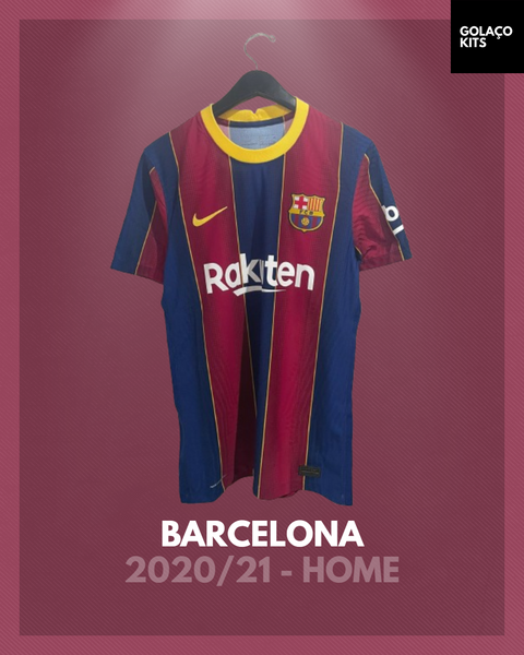 Barcelona 2020/21 - Home - Messi #10 *PLAYER ISSUE* *BNWT*