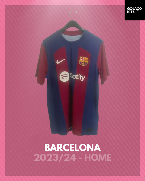 Barcelona 2023/24 - Home *PLAYER ISSUE* *BNWT*