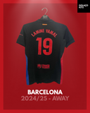 Barcelona 2024/25 - Away - Lamine Yamal #19