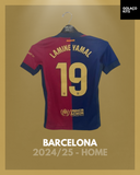 Barcelona 2024/25 - Home - Lamine Yamal #10