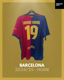 Barcelona 2024/25 - Home - Lamine Yamal #19 *BNWT*