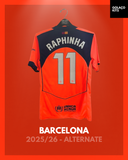 Barcelona 2025/26 - Alternate - Raphinha #11 *BNWT*