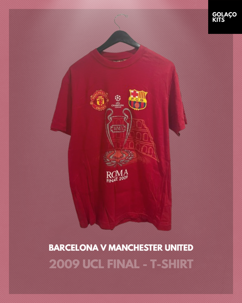 Barcelona v Manchester United 2009 UCL Final - T-Shirt