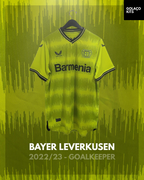 Bayer Leverkusen 2022/23 - Goalkeeper *PLAYER ISSUE* *BNWOT*