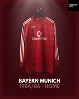 Bayern Munich 1984/86 - Home - Long Sleeve