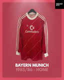 Bayern Munich 1985/86 - Home - Long Sleeve