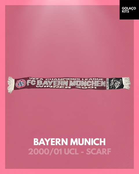 Bayern Munich 2000/01 UCL - Scarf