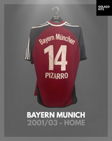 Bayern Munich 2001/03 - Home - Pizarro #14