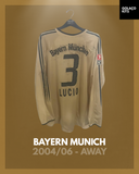 Bayer Leverkusen 2004/06 - Away - Long Sleeve - Lucio #3 *MATCH WORN* *AUTOGRAPHED*